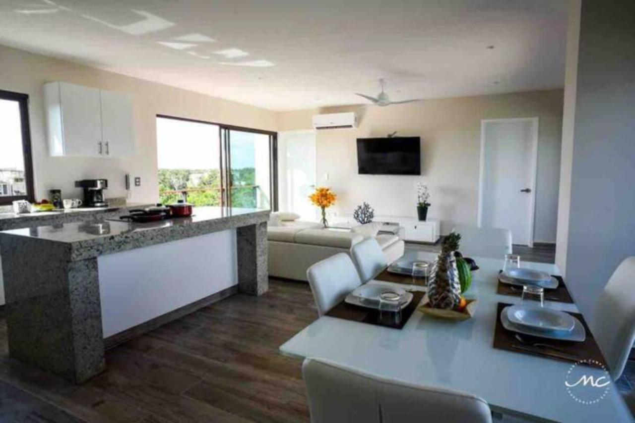 Penthouse Blue Luxury La Veleta Tulum Exterior foto