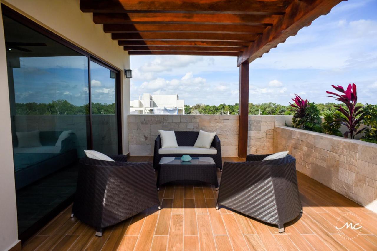 Penthouse Blue Luxury La Veleta Tulum Exterior foto